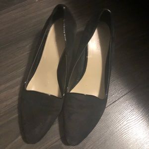 Nine West Black mid heels, 9.5